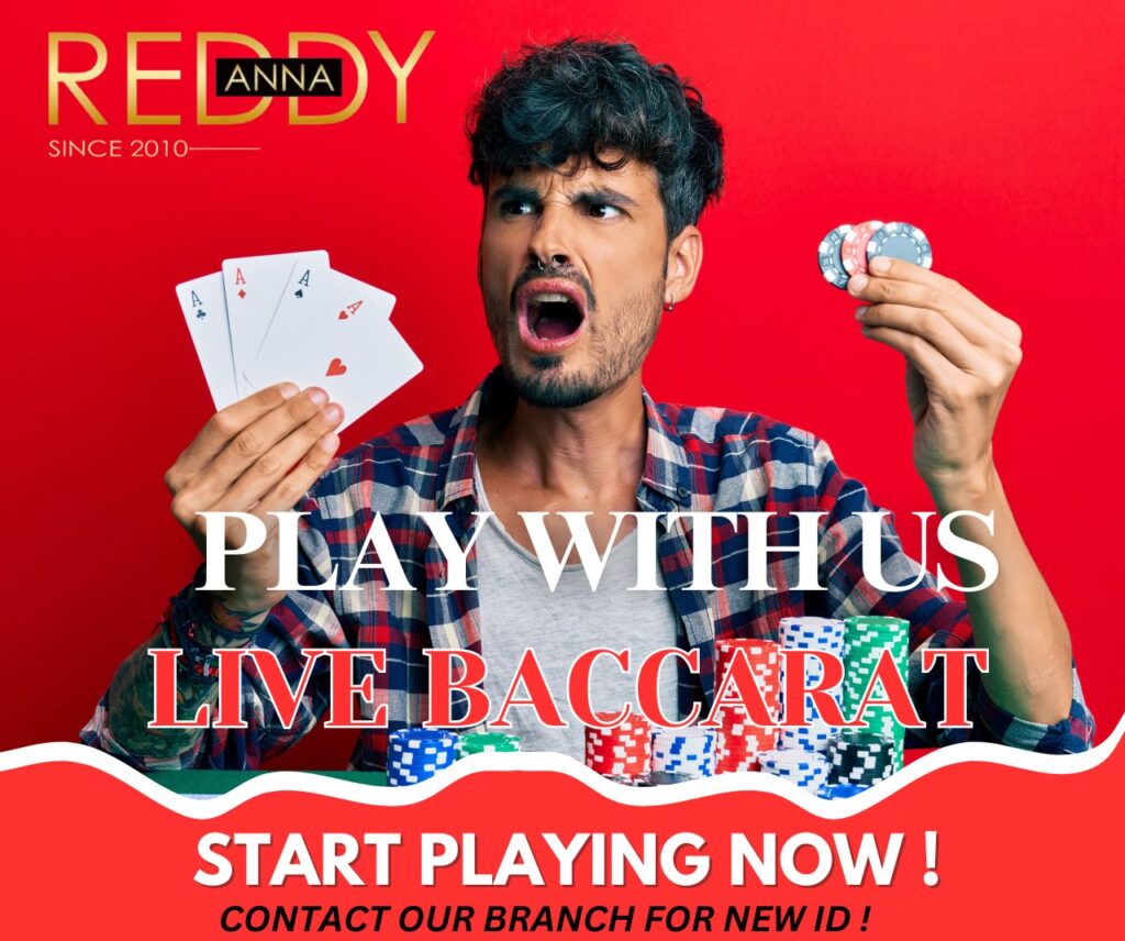 Step-by-Step Instructions for Playing Live Baccarat on Reddy Anna 4 Live casino Reddy Anna