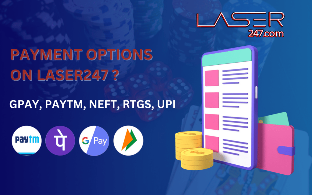 Laser247 14 Payment Options on Laser247