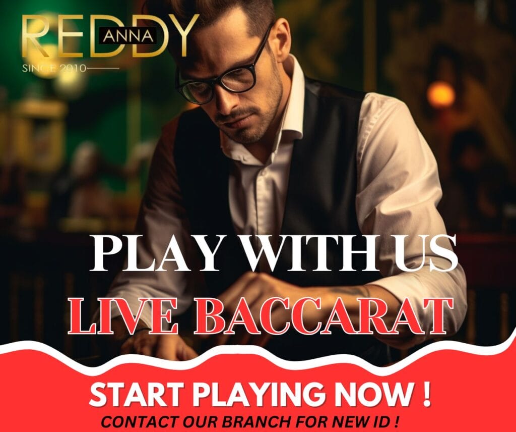 Step-by-Step Instructions for Playing Live Baccarat on Reddy Anna